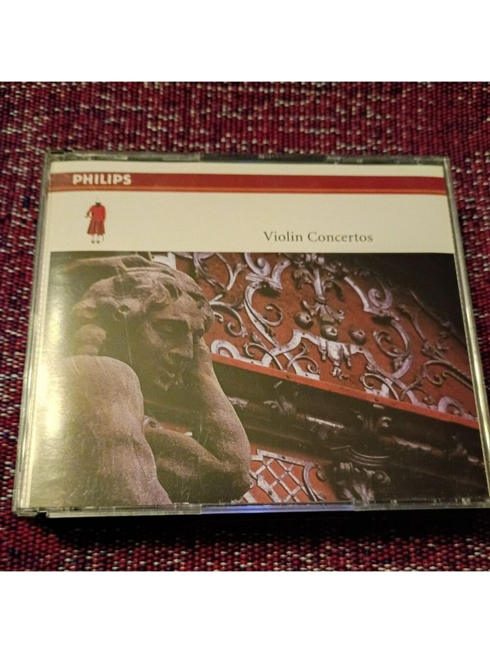 Wolfgang Amadeus Mozart Violin Concertos CD Set By‎ Philips